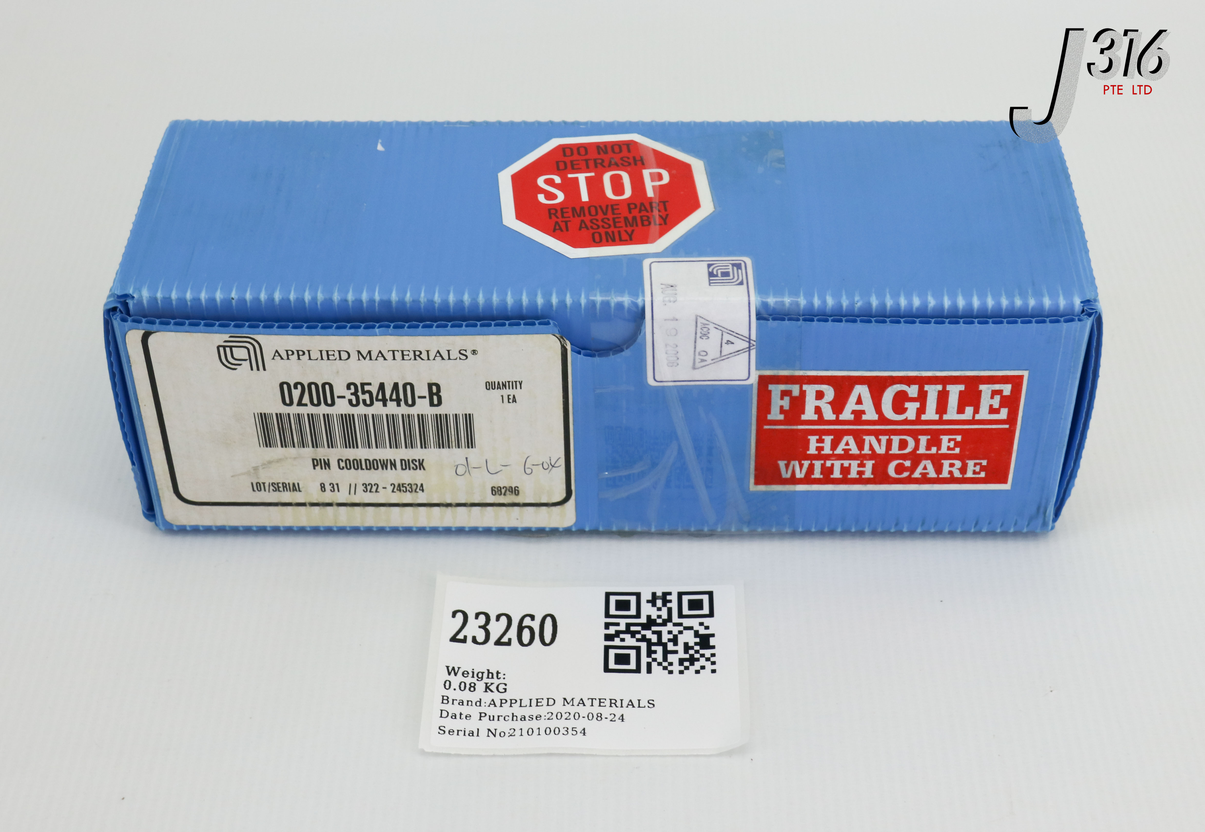 23260 APPLIED MATERIALS PIN, COOLDOWN DISK (NEW) 0200-35440 | eBay
